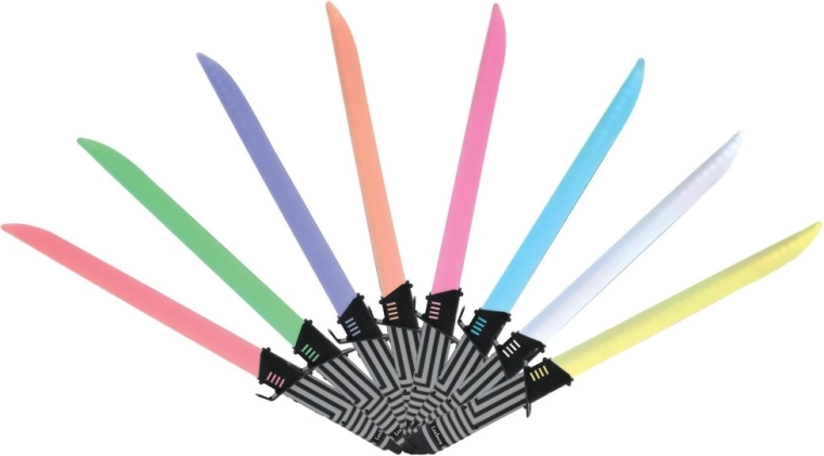 Lexibook leuchtendes Laserschwert mit Soundeffekten, 68 cm, RGB