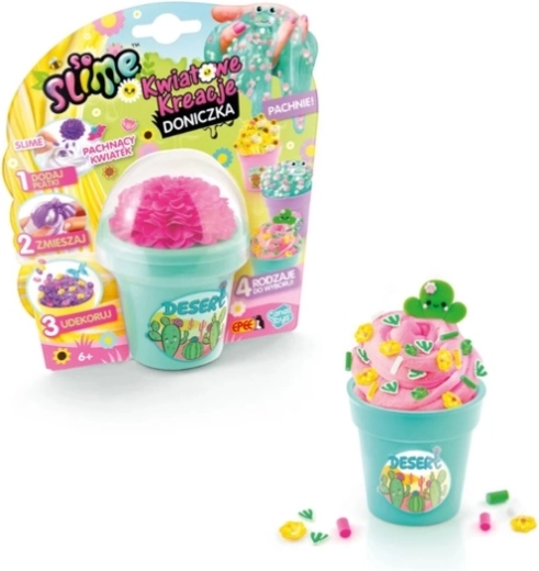 EPEE SoSlime Blumen-Bastelset im Blumentopf