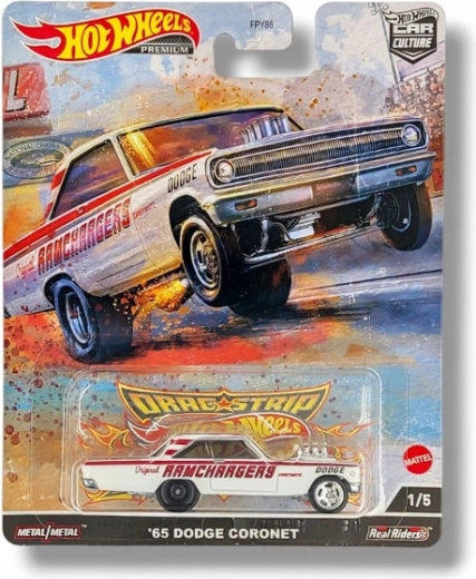 Hot Wheels Premium Dodge Coronet 1965 – Metallmodell für Sammler