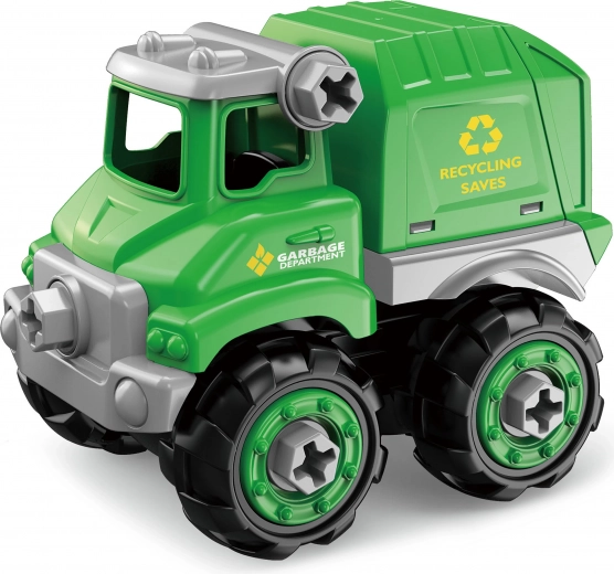 Schraubbares Müllwagen-Modell 16 cm