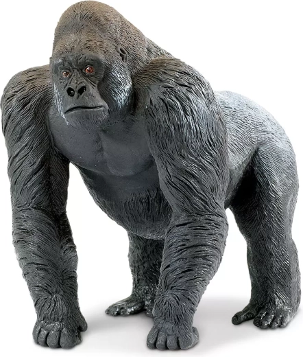 Safari Ltd. Silberrücken-Gorilla (männlich) – realistische Figur