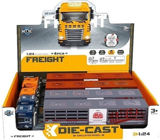 Tiertransport-Lkw mit Licht und Sound, 39 cm – 1 Stück