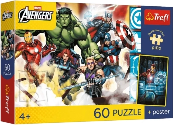 Puzzle PremPlus Kids „Razem silniejsi“ 60 Teile