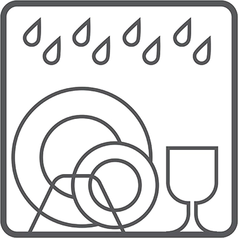 Einfache Reinigung, auch in der Spülmaschine