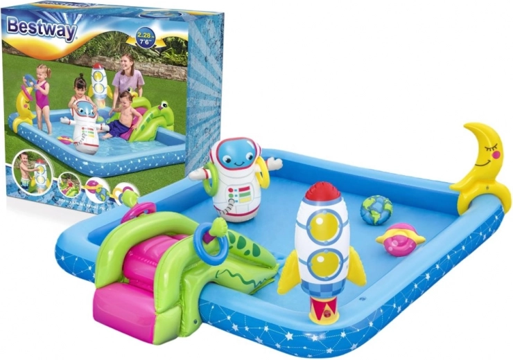Aufblasbarer Wasserpark Galaxie BESTWAY