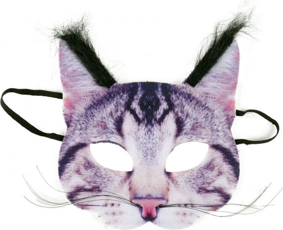 Kinder-Stoffmaske Luchs – 1 Stück