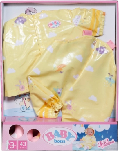 BABY born Deluxe Regenanzug für Puppen 43 cm