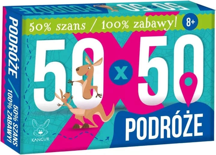 50 x 50: Reisen – Partyspiel der schnellen Entscheidungen