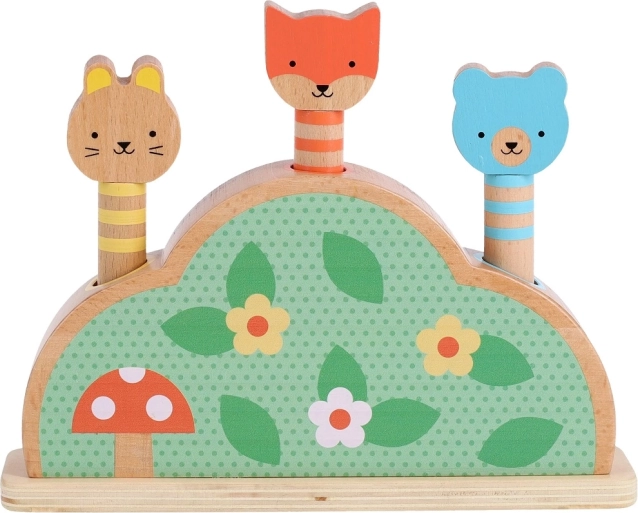 Holz-Spring-Spielzeug Petit Collage Petit Friends