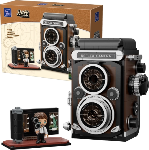 Pantasy Retro collection Retro-Fotoapparat TLR (Twin Lens Reflex)