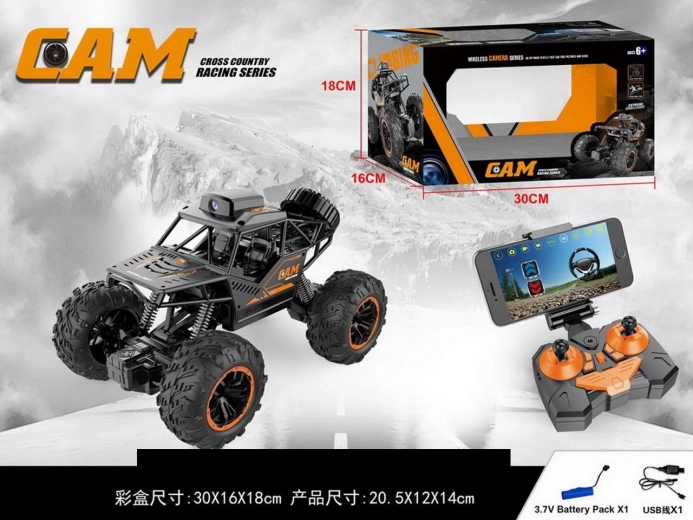 RC-Geländewagen mit FPV-Kamera