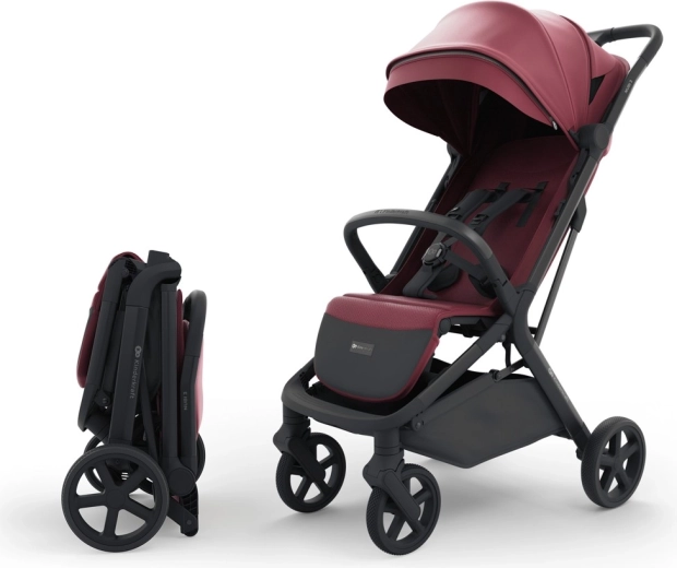 Sportkinderwagen KINDERKRAFT SELECT NUBI 3 – Dunkles Rubinrot