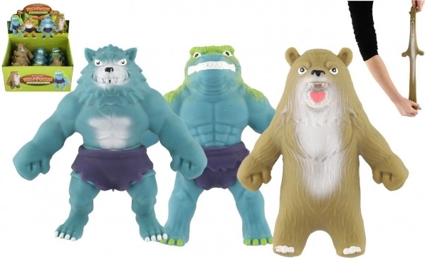 Dehnbare Antistress-Monster gefüllt mit Sand