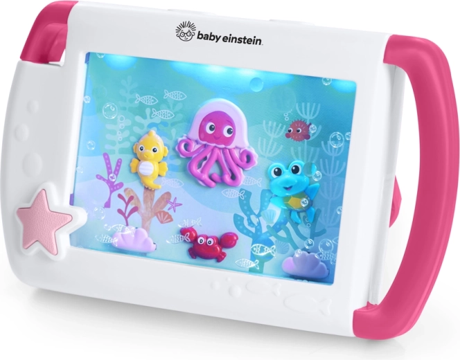 Baby Einstein tragbarer Player mit Geräuschen, Musik und Lichtern Sea Dreams, rosa
