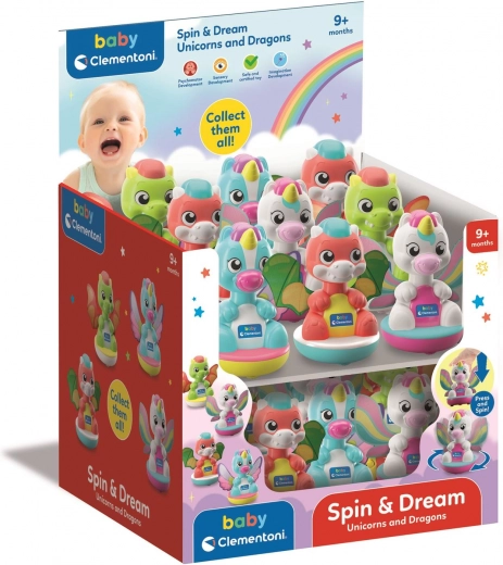 Interaktive magische Tierchen BABY CLEMENTONI – Drache und Einhorn