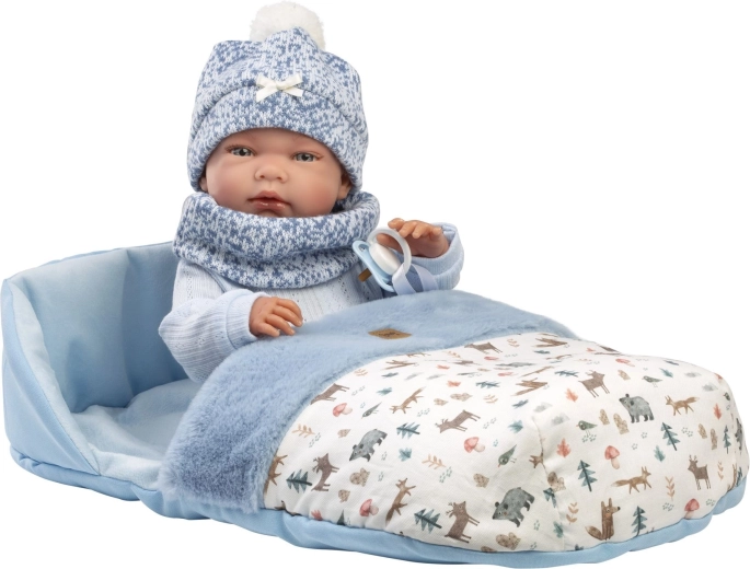 Llorens New Born Neugeborenen-Junge – realistische Puppe 40 cm