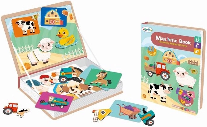 Magnetisches Puzzle Bauernhof - 1 Stück