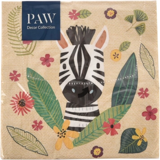 Servietten Jungle 33 × 33 cm, 20 Stk.