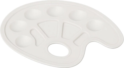 Palette mit Fächern und ergonomischem Griff