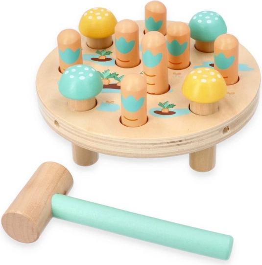 Holzspielzeug - Karottenfeld