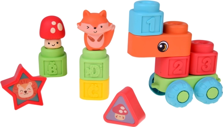 Weiche Würfel für kleine Hände