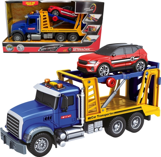 Sparkys Transport-Lkw für den Autotransport im Maßstab 1:14