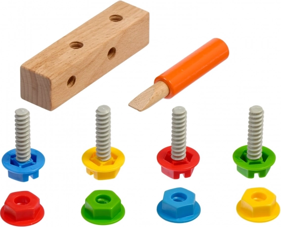 Lucy & Leo Schrauben und Muttern – Montessori Spielset