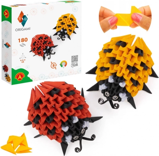 Alexander Kreativset Origami 3D – Marienkäfer
