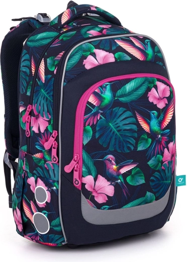 Schulrucksack Topgal LORI mit Kolibris
