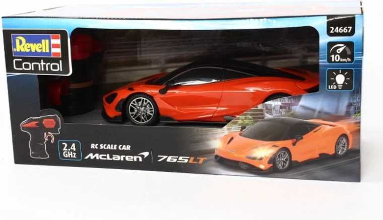 Revell Control RC Auto McLaren 765LT im Maßstab 1:24