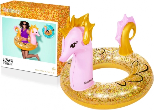 Kinder Schwimmreifen Seepferdchen 115cm x 104cm