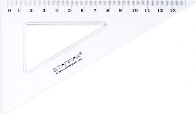 Geodreieck 13 cm