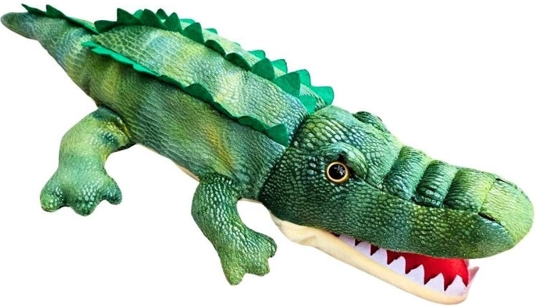 Plüsch-Handpuppenspielzeug Krokodil Berny