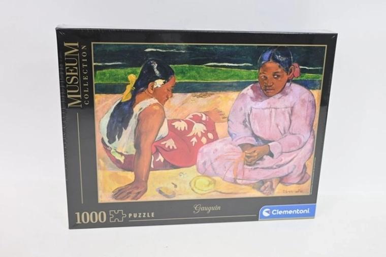 Clementoni Museum Collection Puzzle 1000 Teile – Gauguin: Tahitianische Frauen am Strand