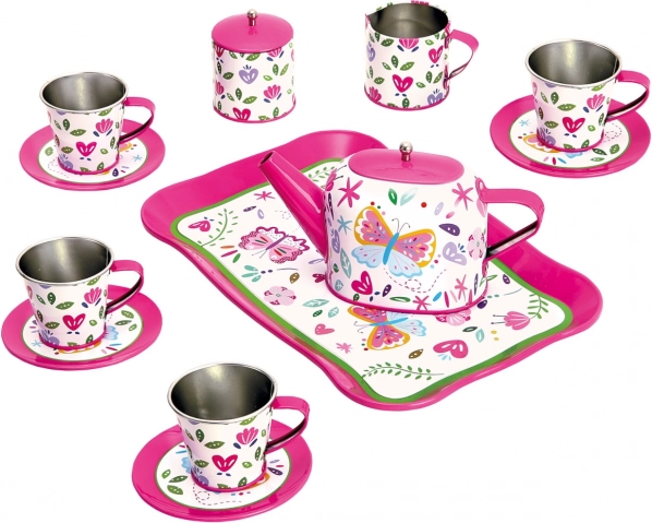 Rosa Teeservice für Kinder