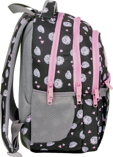 Rucksack mit 3 Fächern und ergonomischem Rücken
