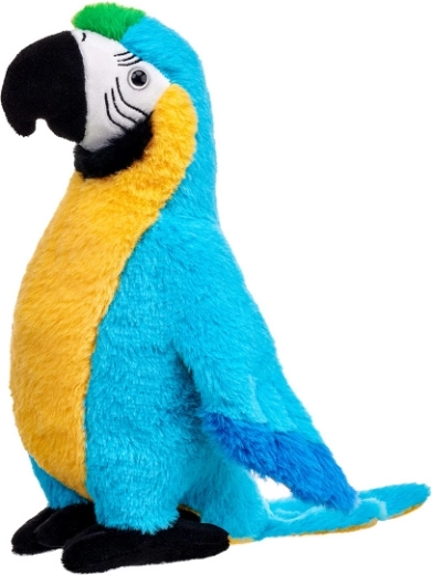 Plüsch-Ara blau 27 cm