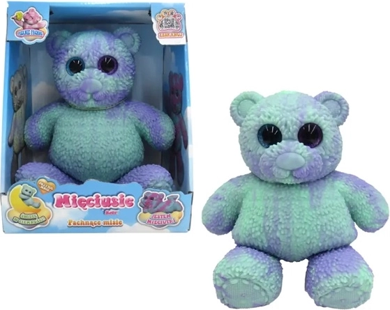 EPEE Mięciusie weicher Teddybär mint-violett 28 cm