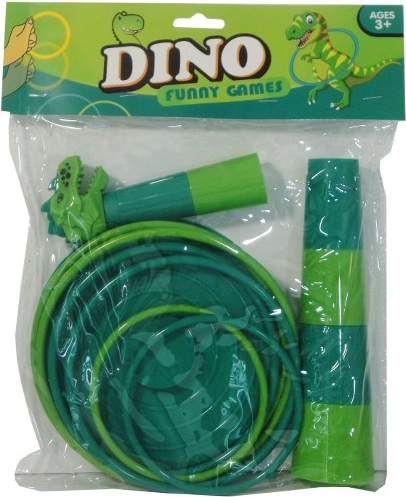 Wurfspiel für Kinder mit Dinosaurier-Zielscheibe