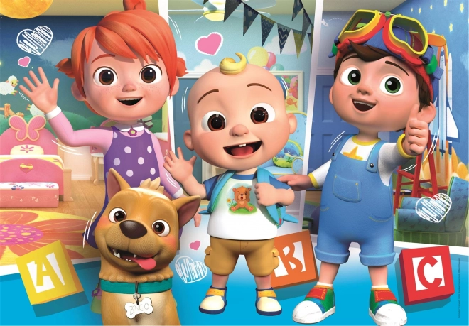 Clementoni Puzzle CoComelon mit Freunden MAXI 24 Teile