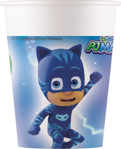 Papierbecher PJ Masks 200 ml (8 Stk.)