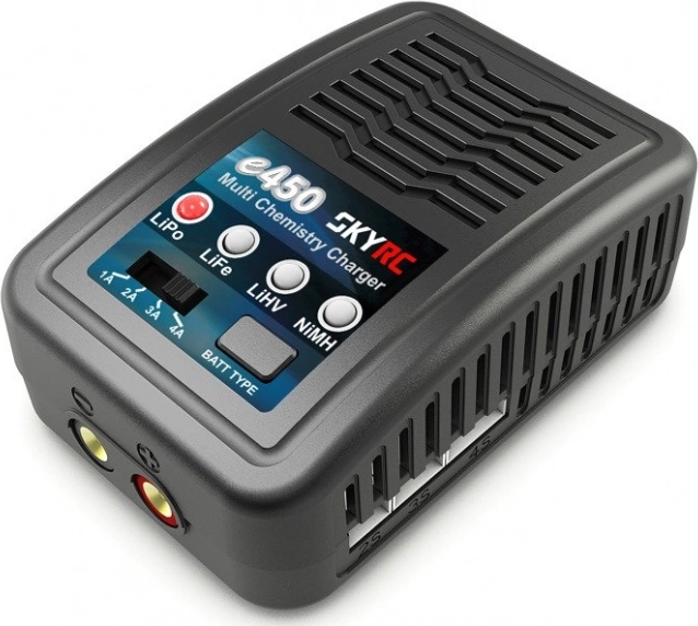 Ladegerät SkyRC e450 2-4S / 6-8S LiPo / LiFe / LiHV / NiMH