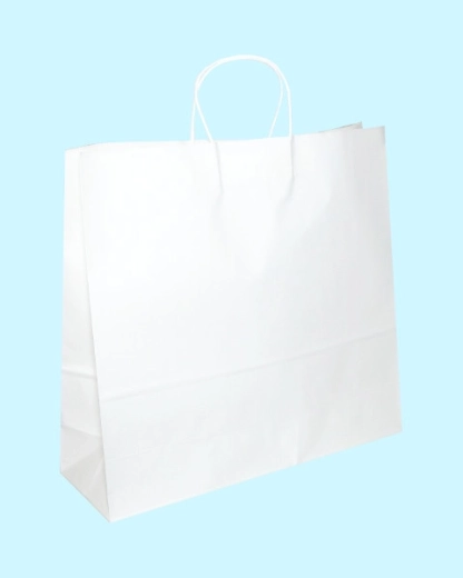 Geschenktasche weiß 41 × 40 × 14 cm