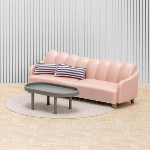 Gemütliches Wohnzimmer in Mini-Version