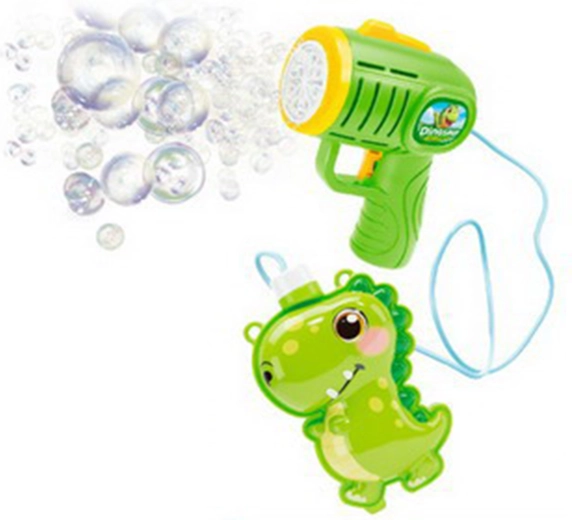 Seifenblasenpistole mit externer Dinosaurier-Tank 280 ml
