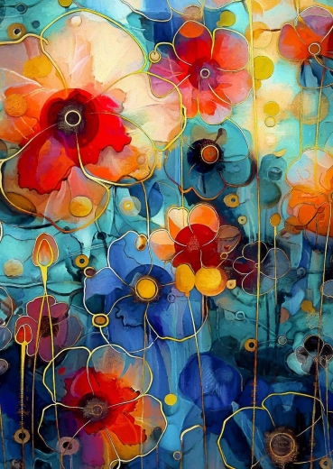 Enjoy Puzzle Ihr Wildblumengarten 1000 Teile