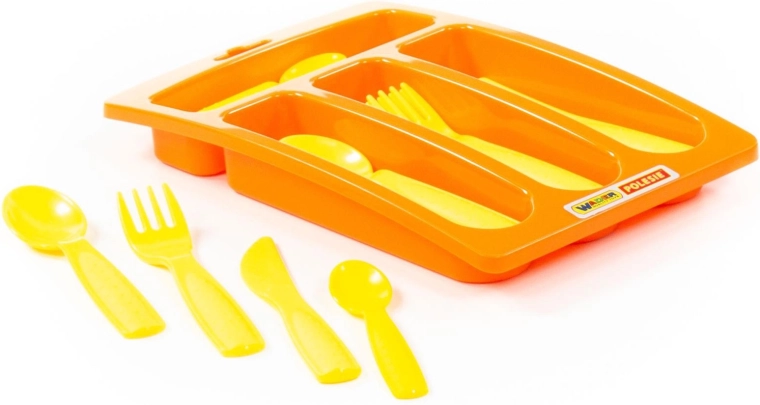 Set zum spielerischen Tischdecken für 4 Personen