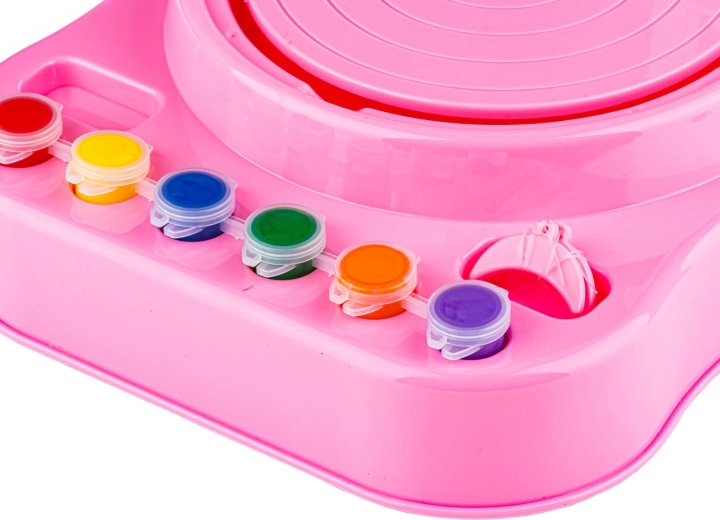 6 Farben und praktische Becher zum Mischen