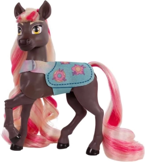 Kämm­bare rosa‑blonde Mähne