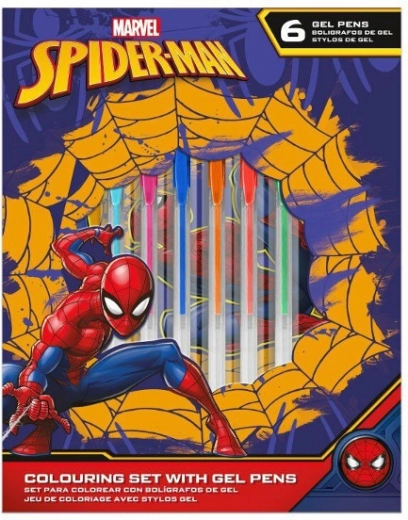 Kreativset MARVEL SPIDER-MAN – Notizbuch und Gelstifte